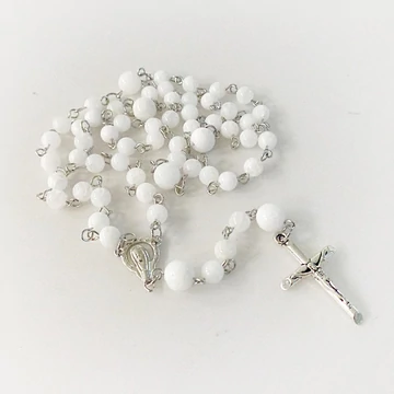 Tejkvarc rózsafüzér  Tejkvarc rózsafüzér