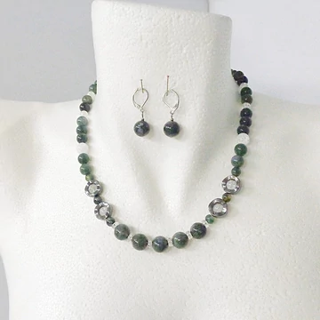 Mohaachát - hegyikristály szett