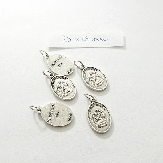 Szent Kristóf medál - B