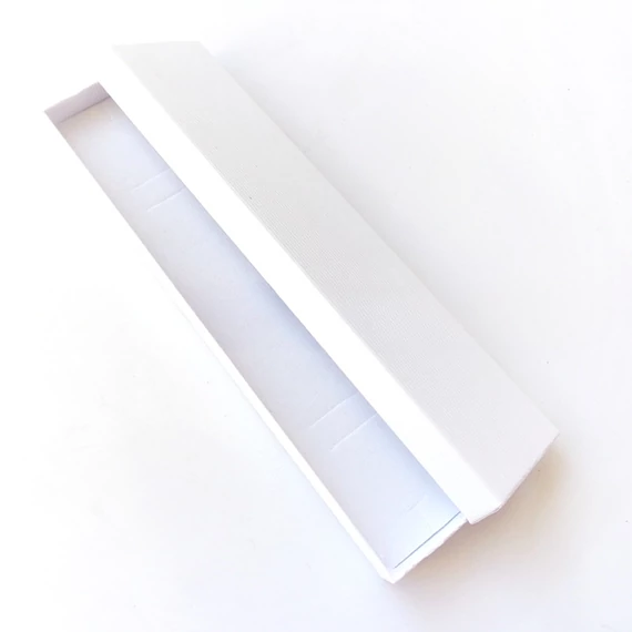 Díszdoboz fehér 200x45x25 mm