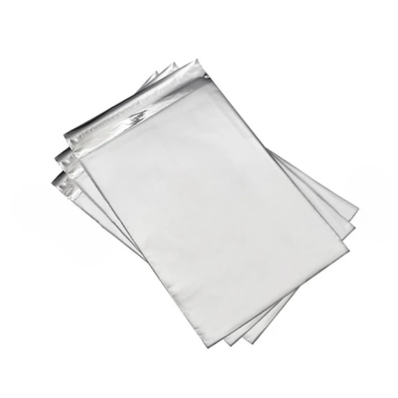 Ezüst színű celofánzacskó 75x120 mm