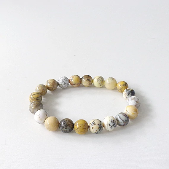 Merlinit női-férfi karkötő 10 mm