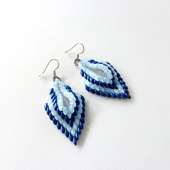 Russian kék fülbevaló SD