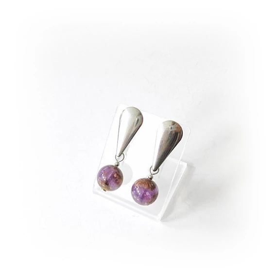 Szuper 7 - Melódia kő csepp formájú fülbevaló