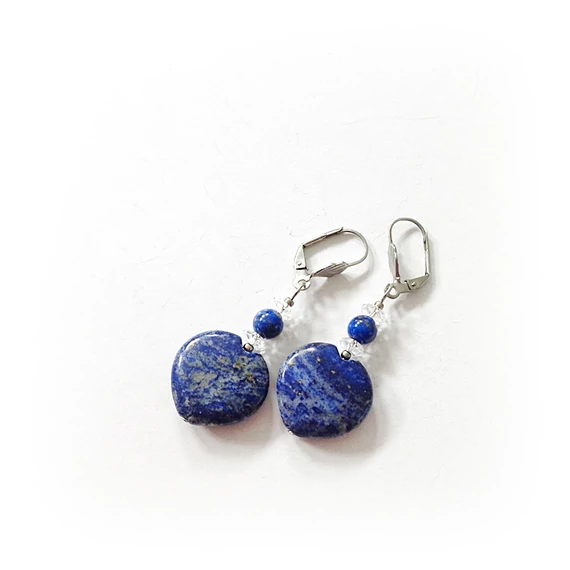 Lápisz szív fülbevaló