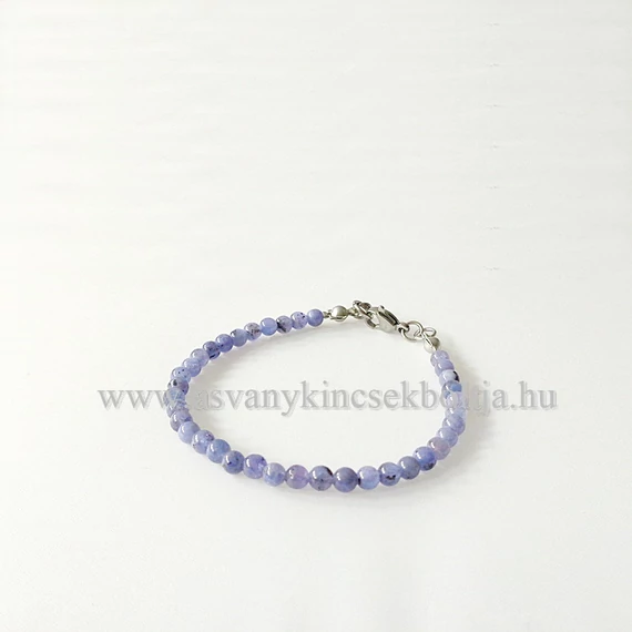 Tanzanit karlánc 4 mm