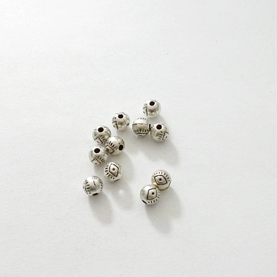 Fűzhető mintás golyó 6 mm