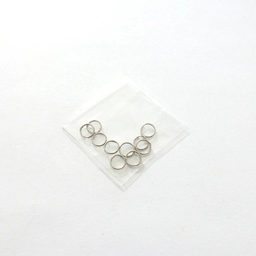 Nemesacél dupla szerelő karika