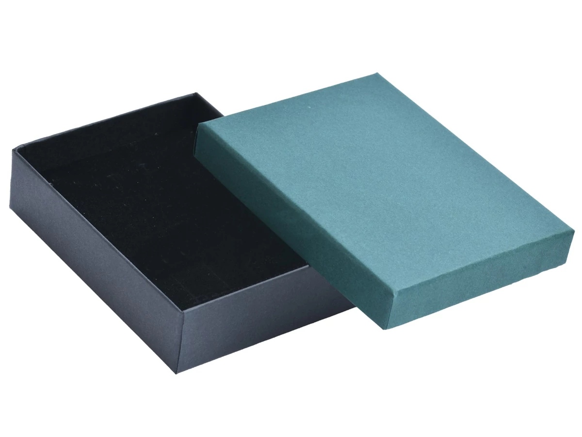 Díszdoboz zöld 90x120x31 mm 