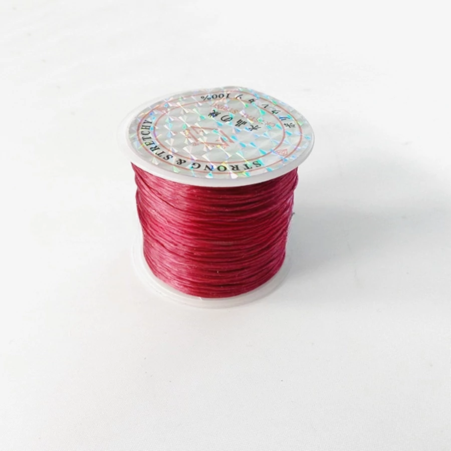 Fűzőgumi lapos bordó