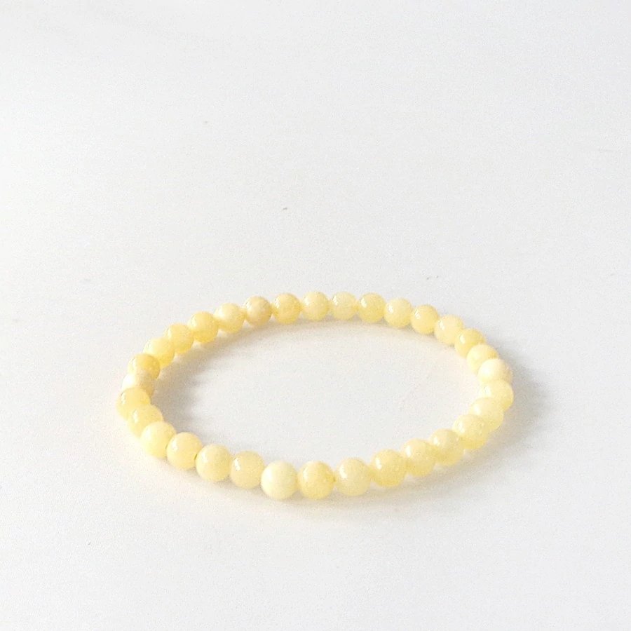 Kalcit karkötő 6 mm