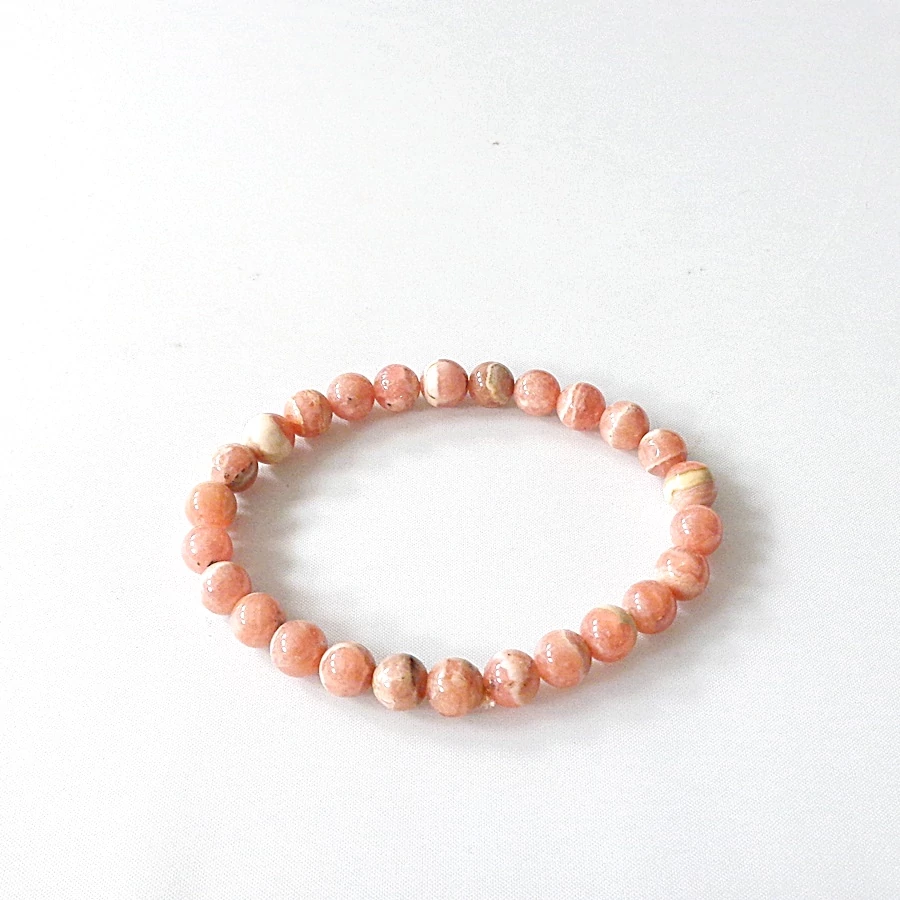 Rodokrozit karkötő 8 mm