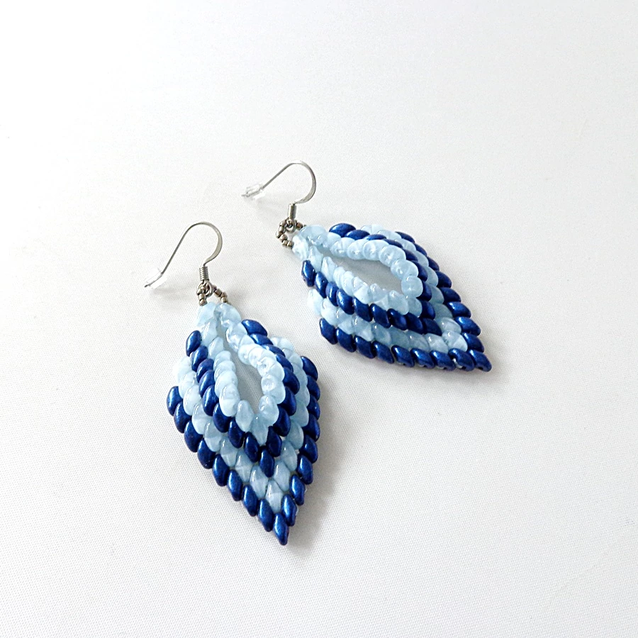 Russian kék fülbevaló SD